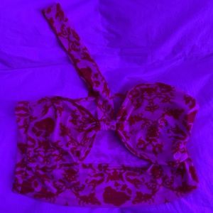 Cutout One Shoulder Top